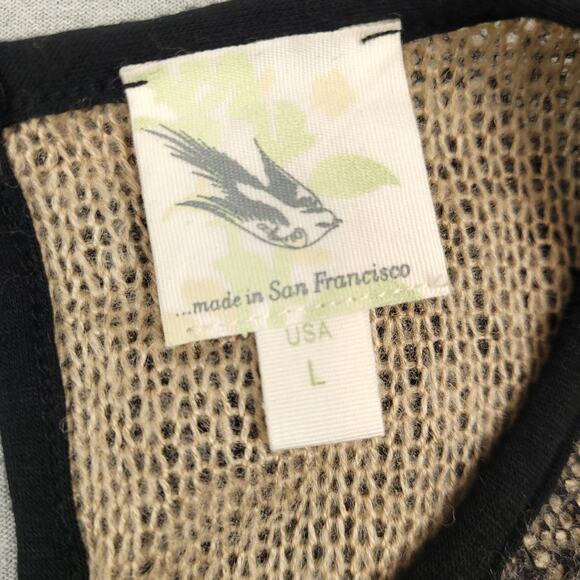 Vintage Weston Wear Anthropologie Lace Dress w/ Tulle Skirt Sz Large Whimsigoth - Picture 8 of 16